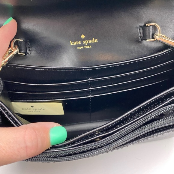 Kate Spade Run Wild Leopard Summer Clutch Crossbody Bag - Picture 4 of 7